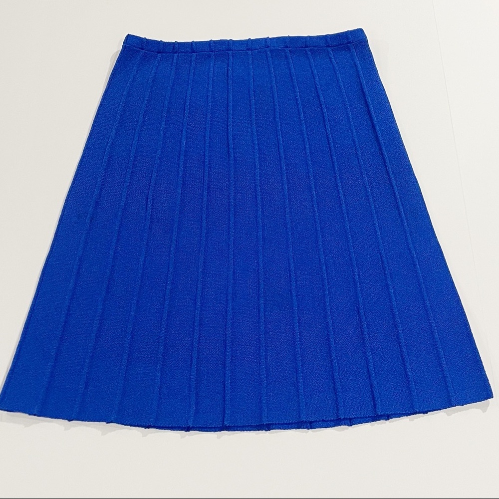 Polyester Blue Skirt